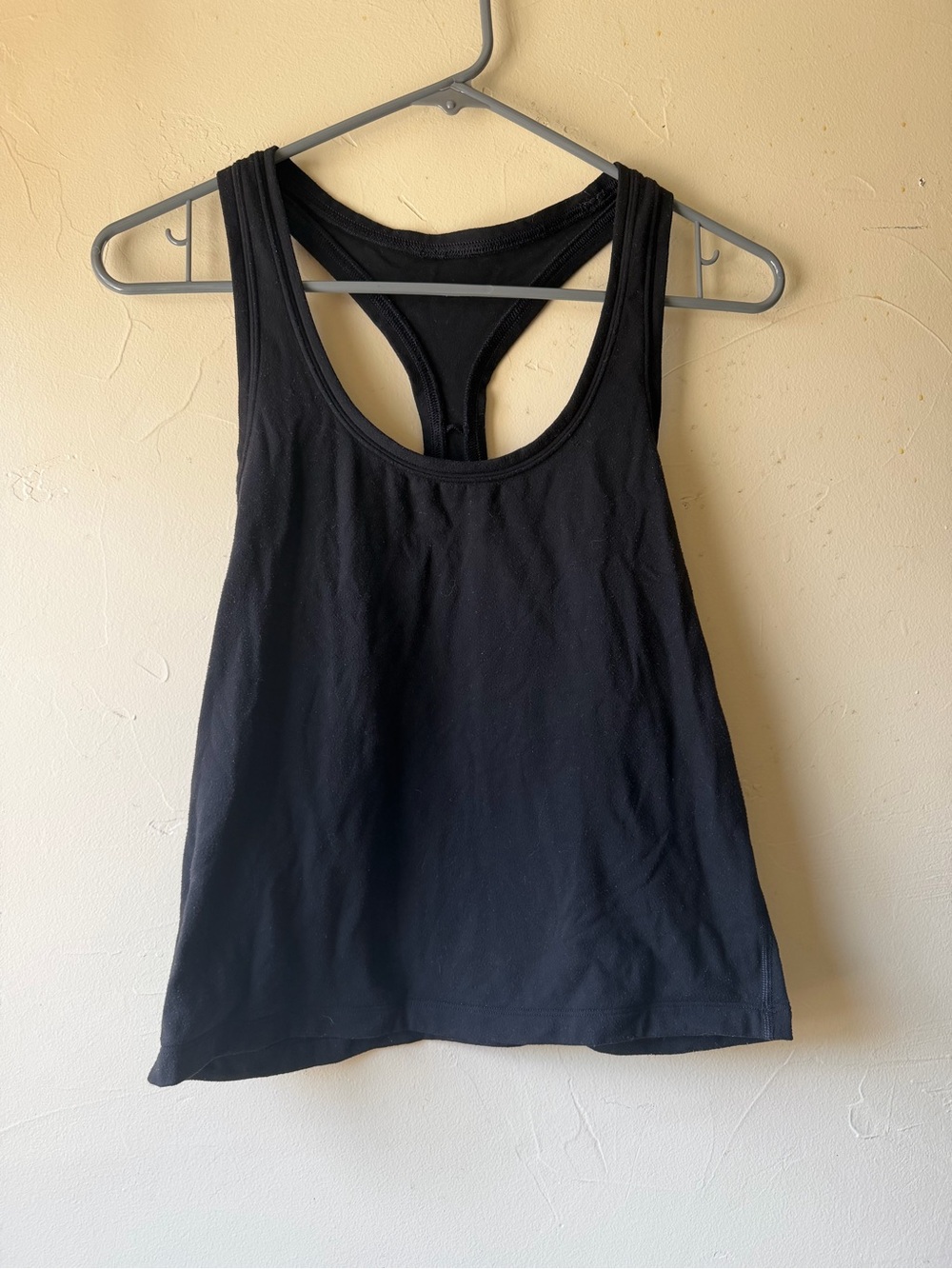 Aritzia Black Racerback Tank - Sleek Everyday Layering Top